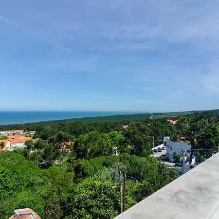 Terracos Do Mar - Rooftop Pool With Sea View Nazare Exterior photo