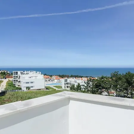 Terracos Do Mar - Rooftop Pool With Sea View Nazare Exterior photo
